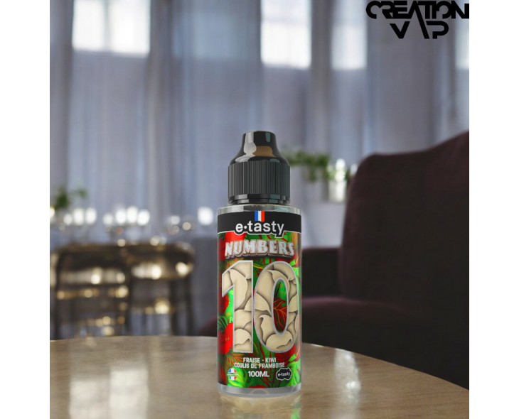 E-Liquide Numbers 10 E.Tasty 100Ml | Création Vap